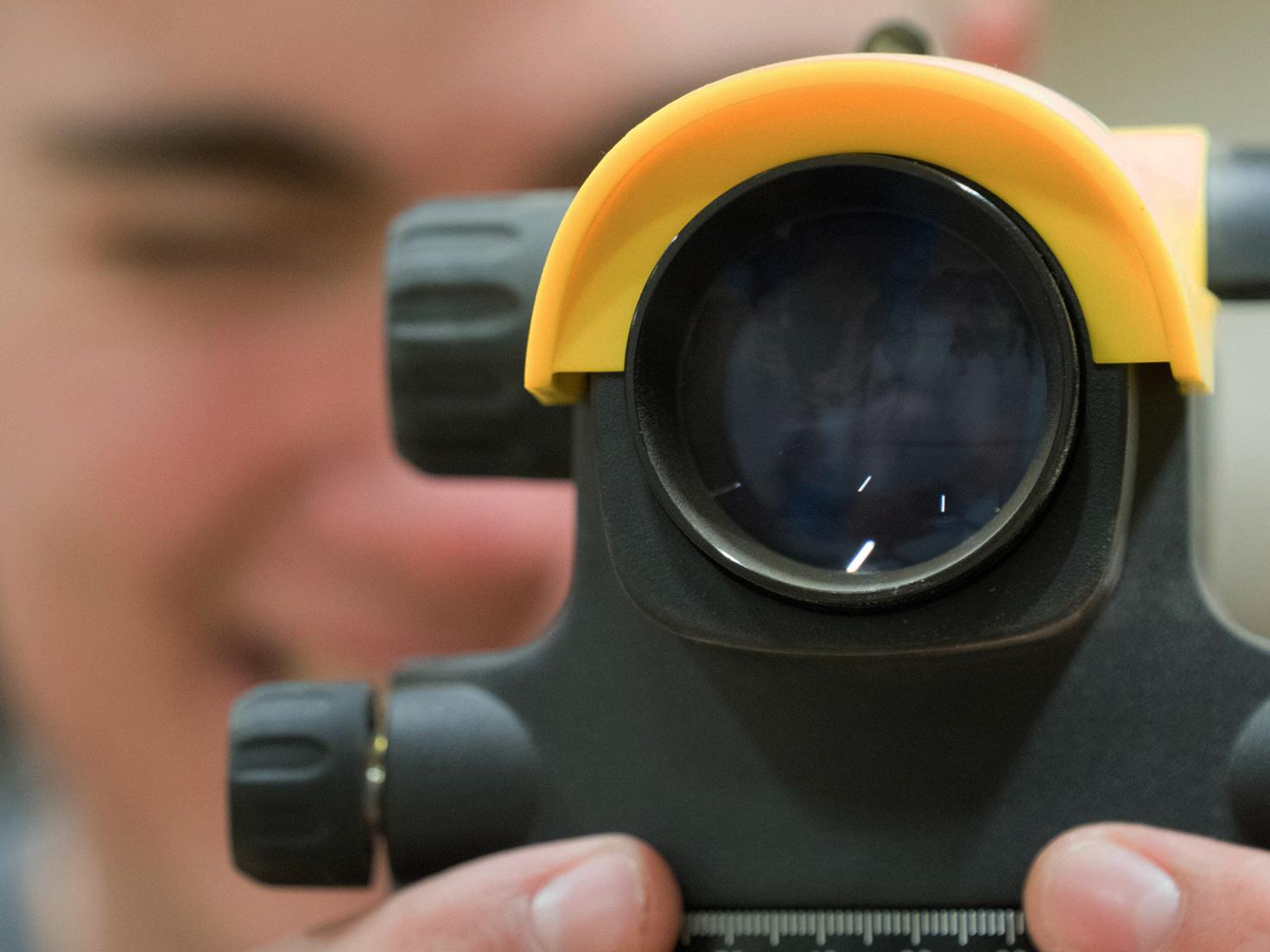 Struktør opmåler med måler