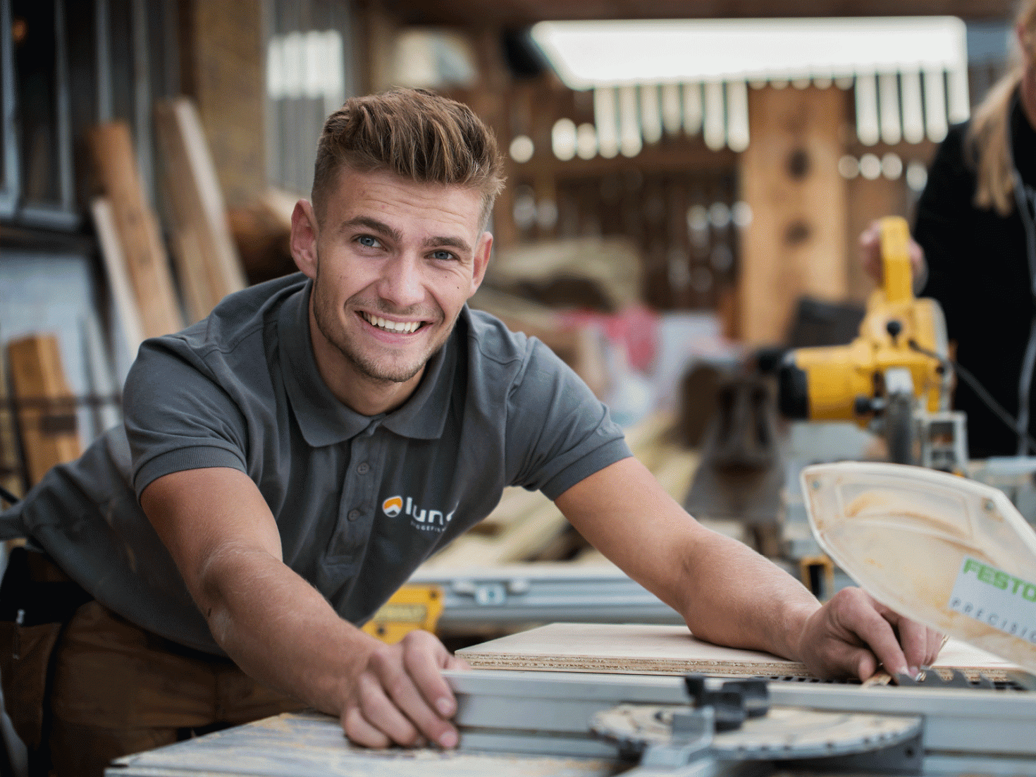 Grøn tømrer hos Mercantec 