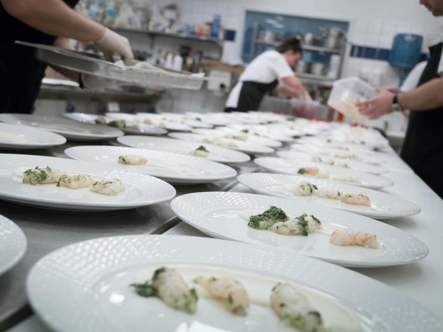 Undervisning i servering 