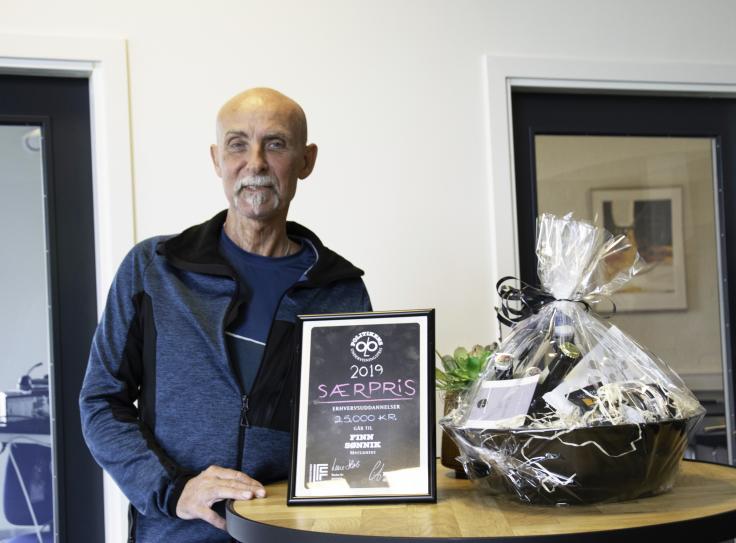 Stort tillykke til Finn Sønnik Nielsen