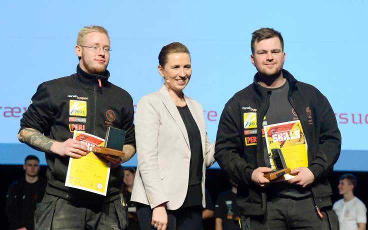 Jubel på Mercantecs byggeafdeling