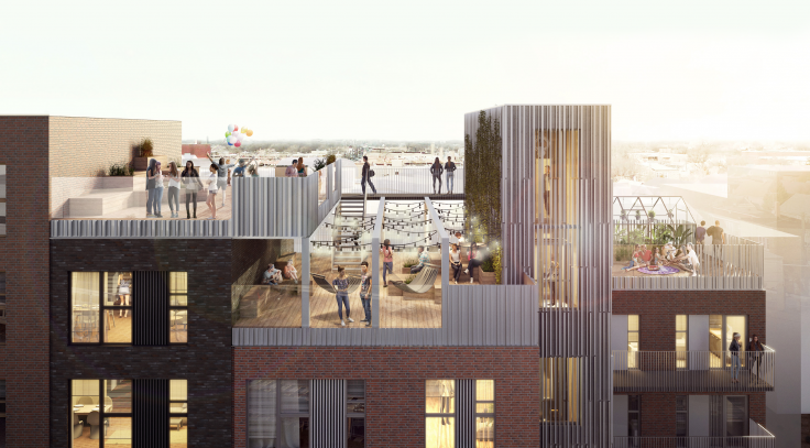 Midtbyens Kollegie i banebyen styrker midtbyens ungdomsmiljø