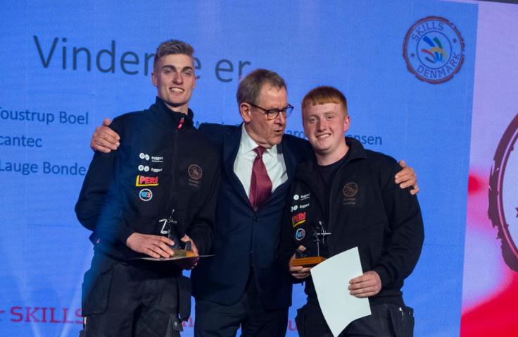 Fire Mercantec-elever tager guld til DM i Skills